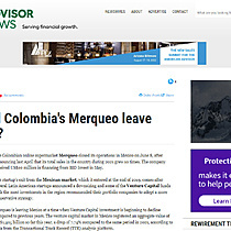 Why did Colombia's Merqueo leave Mexico?